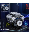 copy of copy of copy of copy of copy of Mould King 10204 Kit Motore V8 Funzionante con Motore Elettrico – 750 Pezzi – Alimen