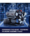 copy of copy of copy of copy of copy of Mould King 10204 Kit Motore V8 Funzionante con Motore Elettrico – 750 Pezzi – Alimen