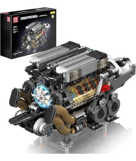 Mould King 10131 BGT W16 Motorizzato Doppio Turbo