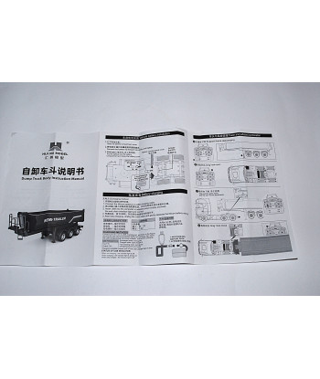 Huina 1509 Semirimorchio Ribaltabile RC 1/18 per Huina 1501 | AS Hobby Italia