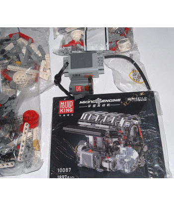 Mould King 10204 Kit Motore V8 da Costruzione 750 Pezzi con Parti Mobili