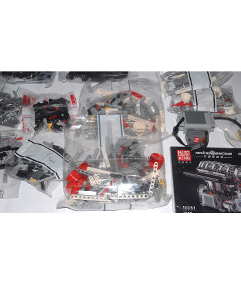 copy of copy of copy of Mould King 10204 Kit Motore V8 Funzionante con Motore Elettrico – 750 Pezzi – Alimentazione 6 Batter