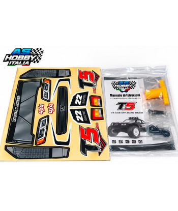 Rofun Rovan T5 36CC 4WD 1:5 – Truck RC Benzina Blu