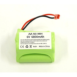 Batteria 6V 6800mAh Ni-MH 5 Elementi per RC | AS Hobby Italia