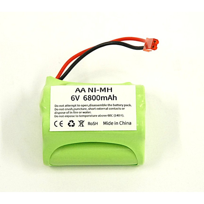 Batteria 6V 6800 mAh 5 elementi