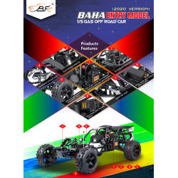 Automodello Baja B5 1/5 29cc 2WD Motore Rovan | RC Benzina