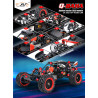 Rofun Baha Q 2 WD categoria 1/5 Nitro Motore Rovan 29 cc 2.4 GHz  Rossa