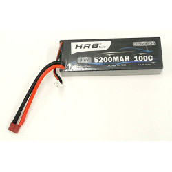 Batteria LiPo HRB Power 7,4V 2S – 5200 mAh 100C