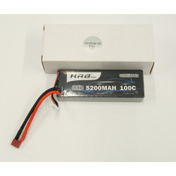 🔋 Batteria LiPo HRB Power 7,4V 2S – 5200 mAh 100C 🔋