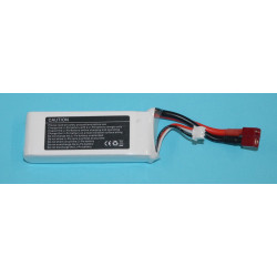 Batteria LiPo 3000 mAh 45C  "S 7,4 V–T Spina