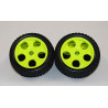 Gomme RC 1/8 Off Road cerchione Giallo pz 4