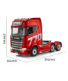 Huina Camion Scania 1/18 Rosso