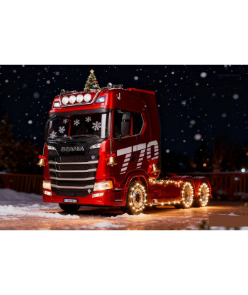 Huina Camion Scania 1/18 Rosso