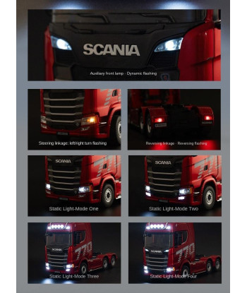 copy of Huina Camion Scania 1/18 Rosso